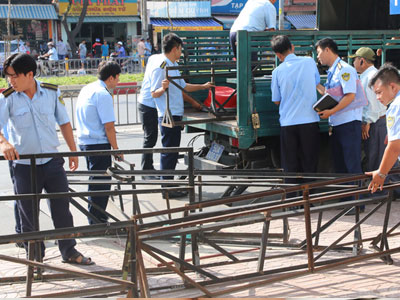 Thực hư Phó chủ tịch phường bị đánh gãy tay khi đi dọn dẹp vỉa hè
