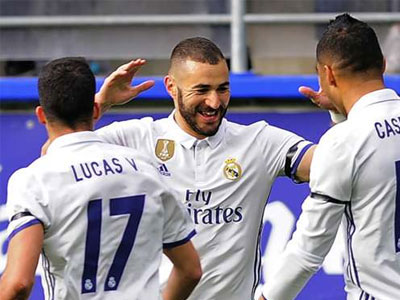 "Chấp" Ronaldo và Bale, Real vẫn có mưa bàn thắng