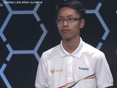 Thanh Tùng lội ngược dòng ngoạn mục tại cuộc thi tuần Olympia