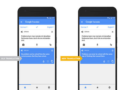 Google sắp áp dụng công nghệ dịch thông minh cho tiếng Việt
