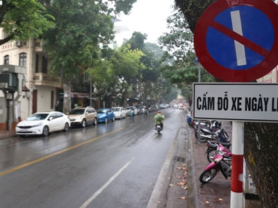 Hà Nội triển khai đỗ xe theo ngày chẵn, lẻ