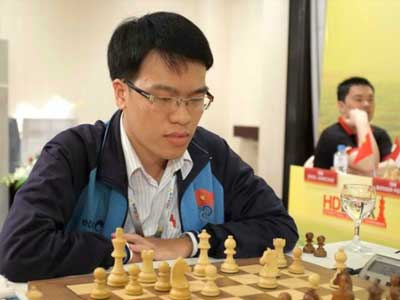 Lê Quang Liêm tranh vô địch với những kỳ thủ Trung Quốc
