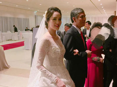 Tiệc cưới sang trọng của Á hậu Hoàng Anh