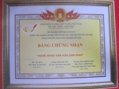 Bộ Văn hóa "tuýt còi" 3 hội vì cấp danh hiệu trái phép