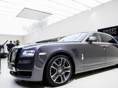 Rolls-Royce Ghost Elegance sơn kim cương đầu tiên trên TG