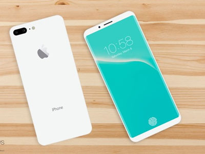 Bản dựng iPhone 8 màu Jet White đẹp không tì vết