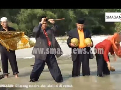 Pháp sư Malaysia lập đàn bảo vệ đất nước tránh hạt nhân Triều Tiên