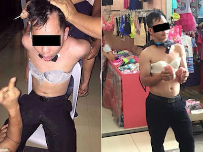 Sát thủ mặc đồ phụ nữ để đánh lạc hướng người hàng xóm