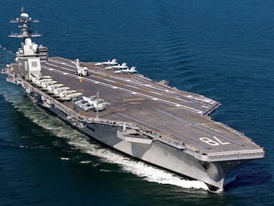 Tàu sân bay Trump ca ngợi rất dễ bị đánh chìm