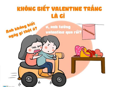 Valentine trắng và những tình huống dở khóc dở cười