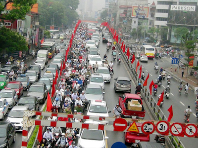 Hà Nội công bố 6 đơn vị tranh giải cuộc thi giảm ùn tắc