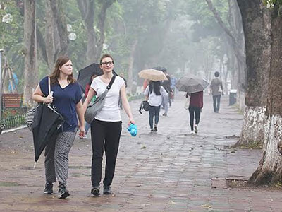 Không khí lạnh suy yếu, miền Bắc nồm ẩm đến hết tuần
