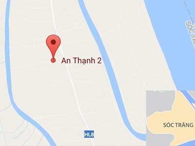 Đi nhặt lá dừa, 2 bé gái tử nạn dưới con rạch gần nhà