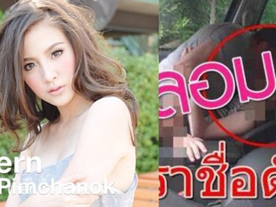 Sao nữ hạng A Thái Lan đau đầu vì ảnh nghi vấn 'mây mưa' trên xe hơi
