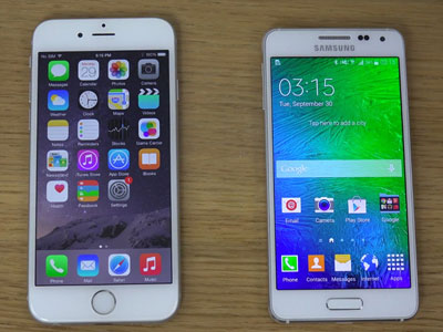 Cuộc chiến màn hình giữa iPhone 8 và Galaxy S8