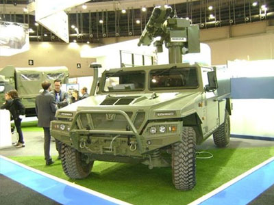 MBDA giới thiệu tổ hợp tên lửa phòng không tầm thấp ATLAS-RC