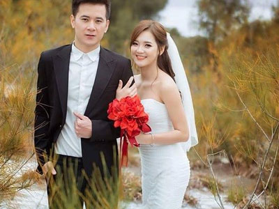 "Hot girl dân tộc" hạnh phúc bên chồng trong bộ ảnh cưới
