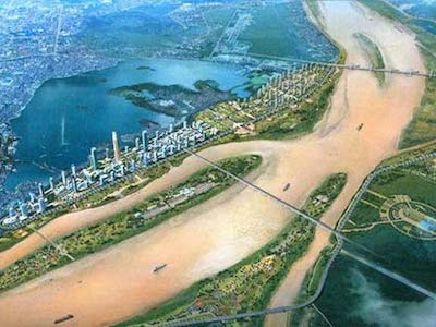 Bộ NNPTNT xác nhận Viện thiết kế Trung Quốc hỏi thông tin sông Hồng