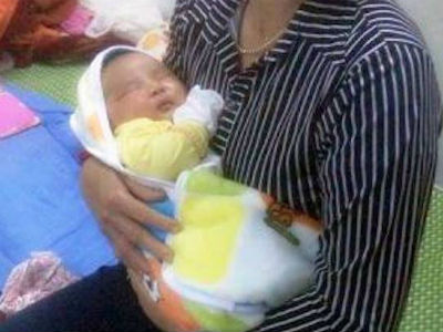 Hi hữu: Một sản phụ ở Nghệ An sinh bé trai nặng 6,1kg