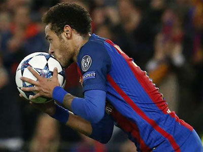 Neymar gợi ý về một cuộc chuyển nhượng sang Man Utd