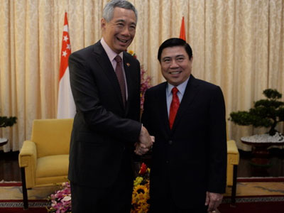 Thủ tướng Lý Hiển Long thăm TP.HCM