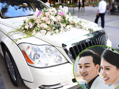 MC Thành Trung rước dâu bằng siêu xe 14 tỷ đồng