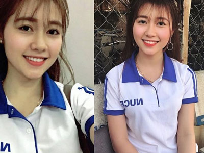 Nữ sinh ĐH Xây Dựng Hà Nội bất ngờ nổi tiếng vì quá xinh đẹp