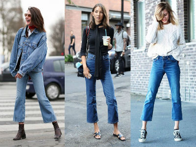 4 xu hướng quần denim đang được ưa chuộng nhất