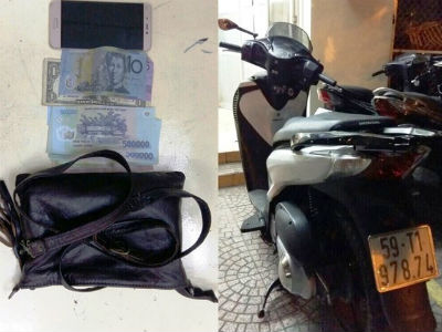 Băng cướp chuyên đi SH, giật đồ ở trung tâm Sài Gòn
