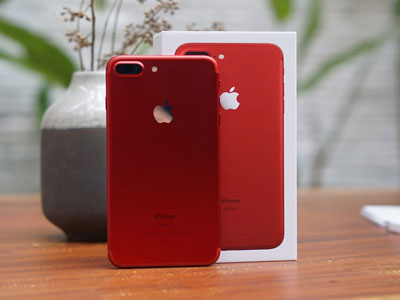 Cận cảnh iPhone 7 Plus đỏ tại VN: Độc, đẹp, giá cao