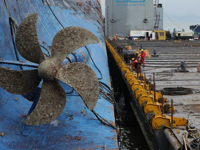 Cận cảnh phà Sewol sau 3 năm chìm sâu ở đáy biển
