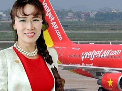 Giá cổ phiếu tăng mạnh, CEO Vietjet Air bỏ túi hơn 3.000 tỷ đồng