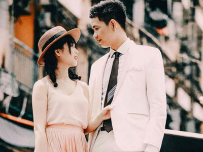 Bộ ảnh cưới ý nghĩa chuyển thể từ bộ phim tình cảm lãng mạn