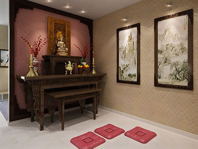 Gia chủ bất an, vợ chồng lạnh nhạt vì bố trí phòng thờ và phòng ngủ kiểu này