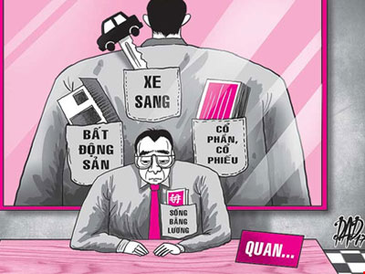 Thử giải mã sự giàu có của quan chức