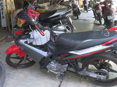 Trộm xe Exciter rồi khoe "thành tích" trên Facebook