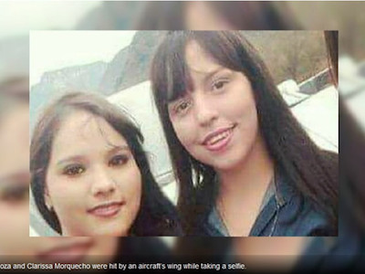 Hai thiếu nữ Mexico bị máy bay quẹt chết khi chụp ảnh tự sướng