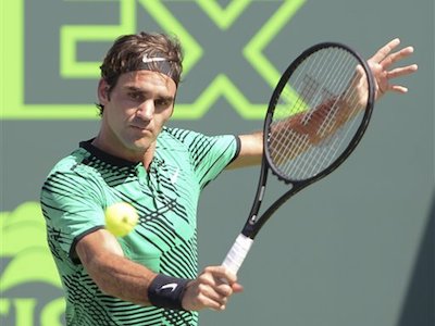 Miami Open: Federer loại Del Potro, Wawrinka thắng nhanh