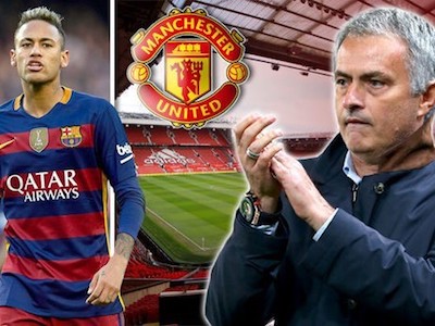 Neymar hưởng lương cao thứ 2 thế giới nếu gia nhập Man Utd