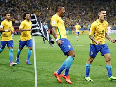 Hạ Paraguay, Brazil tiệm cận vé dự World Cup 2018