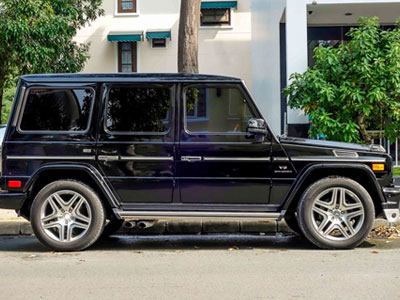 Siêu SUV Mercedes G63 xuất hiện tại nhà Cường Đô La