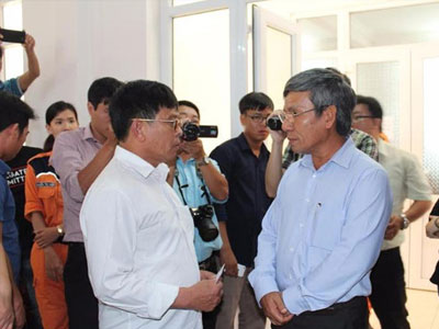 Hình ảnh rà quét cho thấy Tàu Hải Thành 26 bị đâm gãy đôi