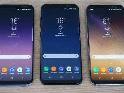 Màn hình Galaxy S8/S8 Plus mặc định là Full HD, có thể đổi thành WQHD+
