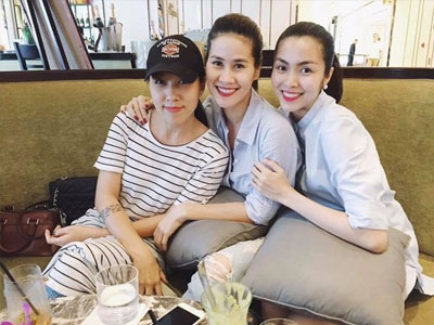 Tăng Thanh Hà thon thả khi lần đầu xuất hiện sau sinh