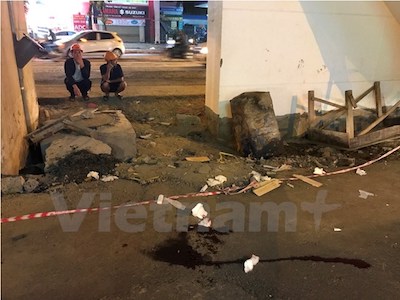 Lại nghi vấn công nhân rơi từ nhà ga đường sắt Cát Linh-Hà Đông