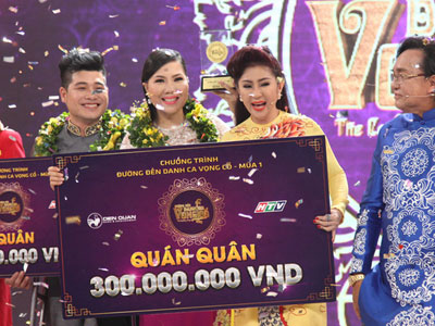 Học trò Thoại Mỹ lên ngôi Quán quân "Đường đến danh ca vọng cổ"