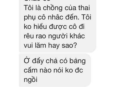Bà bầu phải đứng khi chờ khám thai, bị chồng của người phụ nữ khác từ chối nhường ghế