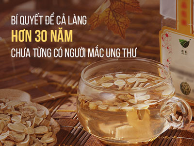 Cả làng 30 năm chưa có người mắc ung thư: Bí quyết nhờ vào một loại thảo dược dân dã