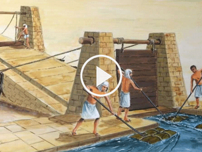 Video: Thí nghiệm chứng minh đá xây kim tự tháp được vận chuyển bằng nước.