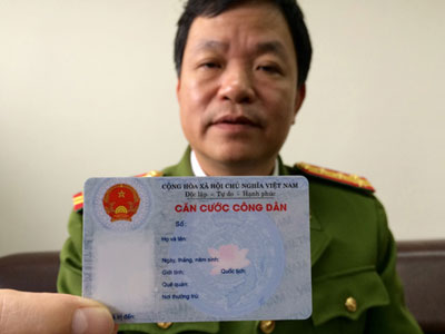 Bộ Công an công bố 21 thủ tục cấp, đổi thẻ Căn cước công dân